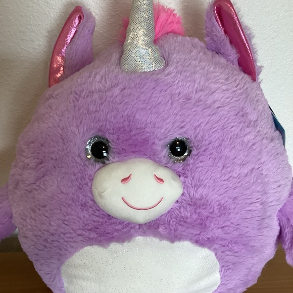 Hug Me Light Up Stuffed Animal light purple Owl 14” Tall Ages 3+Squishy - Picture 8 of 9